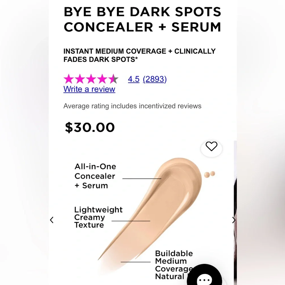 It BYE BYE DARK SPOTS CORRECTEUR SERUM (Light Cool 20 )